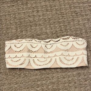 Pilyq Cream Swimwear Top